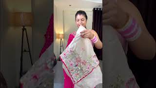 Instagram ki most viral saree #meesho #saree #sareehaul #sareefashion #viralvideo