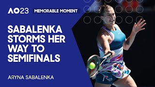 Match Point | Sabalenka v Vekic | Australian Open 2023