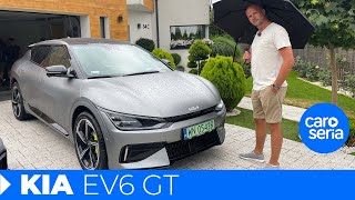 KIA EV6 GT: It's a Porsche, but 3 times cheaper (4K REVIEW) | CaroSeria