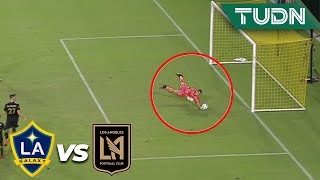 ¡Qué atajada! Sisniega reacciona de manera excelente | LA Galaxy 1-0 LAFC | MLS 2020 | TUDN