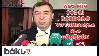 Meliorasiya və Su Təsərrüfatı ASC-nin sədri Bərdədə vətəndaşlarla görüşüb