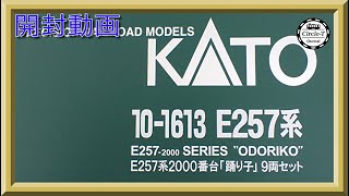 【開封動画】KATO 10-1613 E257系2000番台「踊り子」 9両セット【鉄道模型・Nゲージ】