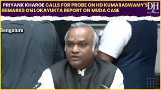 Priyank Kharge calls for probe on HD Kumaraswamy's remarks on Lokayukta report on MUDA case