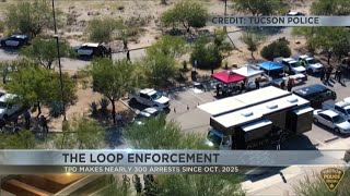 Tucson Police make nearly 300 arrests on The Loop since October
