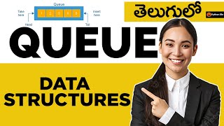 Queues, operations and Application of queue | Data structure in Telugu