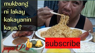 Foodvlog|mukbang|ginutom si lakay