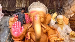 Dhoolpet ganesh 2022 || Ganpati idols making at sundar kalakar ganesh godam |Ganesh idol Making 2022