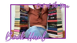 End of the Year Book Haul | AD - PR Product