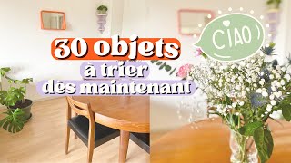 30 choses à désencombrer ✨ AVANT 2024 ✨