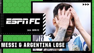 Messi & Argentina fall to Saudi Arabia, 2-1 😳 FULL REACTION | ESPN FC