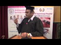 Dr. S. Chandrashekar is giving the feedback about the  World Laparoscopy Hospital