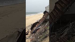 கடல் அரிப்பு பழவேற்காடு Sea Erosion Pulicat