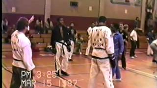 Exclusive! Teenage Michael Jai White fighting, 1987 Tournament.mp4