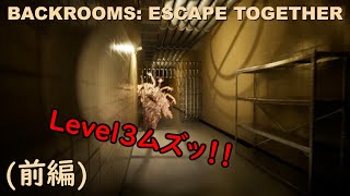 アプデで追加されたレベルがムズ過ぎて泣き叫ぶ人たち。 Backrooms Escape Together (前編)