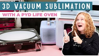 3D Vacuum Sublimation Tray and Pump with a PYD Life Oven