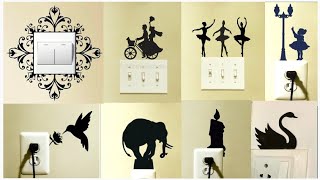 Simple And Easy Switchboard Painting ||Switchboard Painting Design Ideas /DIY Simple Wall Painting