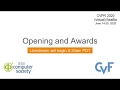 CVPR 2020 Opening & Awards