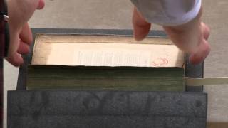 Special Collections Library - Handling Rare Books
