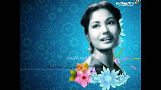 LATA's popular song for Meena Kumari film Rukhsana 1955.. Shakeel..Sajjad Hussain.. Tumhe hum yaad .