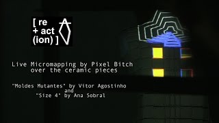 Live micro mapping by Pixel Bitch