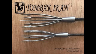 Review Tombak ikan bahan baja