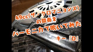 49cc(ザ・クロマニヨンズ)のハーモニカを吹いてみた