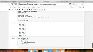 Manipulating Collections using Map Reduce APIs - 04 Develop TransformFunction - myMap