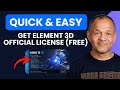 How to Get Element 3D from Video Copilot with Official License (2025 Update)