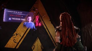 Aloy and the Quen enter Ted Faro tomb - Horizon Forbidden West