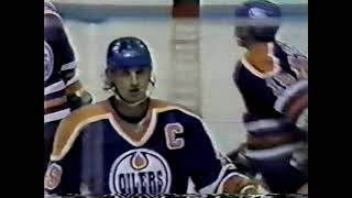 Wayne Gretzky's 1st goal, 86 87 season, Canadiens (11 october 1986)