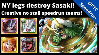 Every New Year legend DEMOLISH Arena Sasaki! 3 fast and creative speedrun teams! OPTC Arena