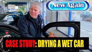 Car Water Leaks Case Study Drying Decontamination