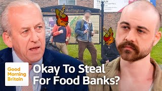 Is It Justified to Steal for Food Banks?