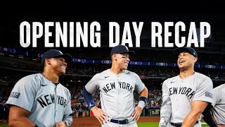 2024 Opening Day Recap | NEW YORK YANKEES