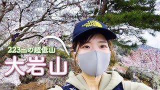 【お手軽登山】山桜の咲いている超低山に登る【また忘れ物する】