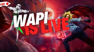 [ SHORTS] DOMINATING CONQUEROR LOBBY 🔥 BGMI LIVE 🔴 | WapiPlays #shorts #bgmilive #bgmi