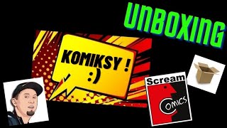 Paczka z komiksami - Unboxing od Scream comics !