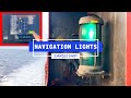 Navigation Lights On A Cargo Ship | Life At Sea