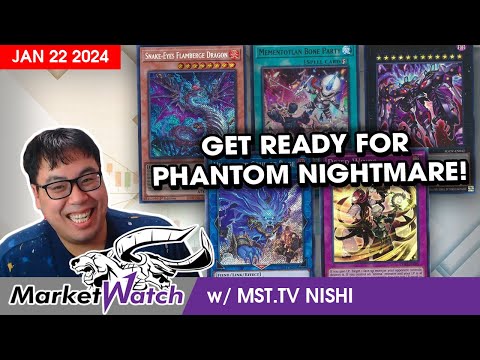 Phantom Nightmare is Almost Here! Crazy Market Movements! Yu-Gi-Oh! Market Watch January 22 2024