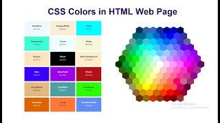 CSS Colors in HTML Web Design - Color Names, Hex Values, RGB, HSL, Color Gradients