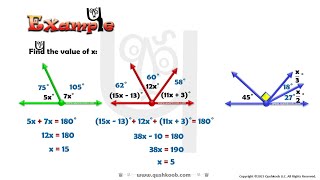 Complementary Angles, Supplementary Angles #qushkoob #maths #animation #education #learning #study