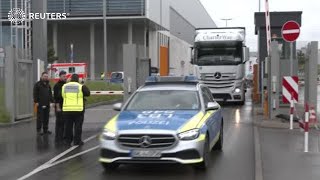 Two dead after shooting at German Mercedes plant