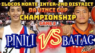 FINALS GAME 2 WILD ENDING | BATAC VS PINILI | DAVINCI CUP SEASON 2 ILOCOS NORTE GAME HIGHLIGHTS