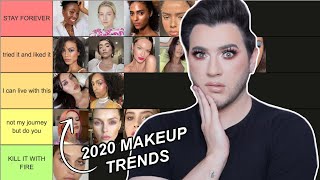 Ranking and ROASTING 2020 Makeup Trends!