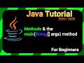 METHODS - Java TUTORIAL 2022/2023 for BEGINNERS