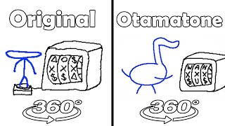 Gamblecore Original vs Otamatone 360°