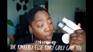 Review of the Kimberly Elise Kinky Coily Care Kit