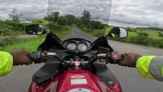 Honda NT650V Deauville Gummers how crosthwaite starnthwaite crook cumbria 4k gopro 11