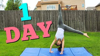 How to get your Cartwheel in ONE DAY