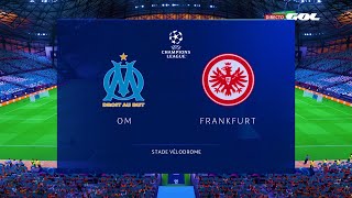 Marseille Vs. Frankfurt - UEFA Champions League 22/23 Matchday 2 | FIFA 22 - Full Match